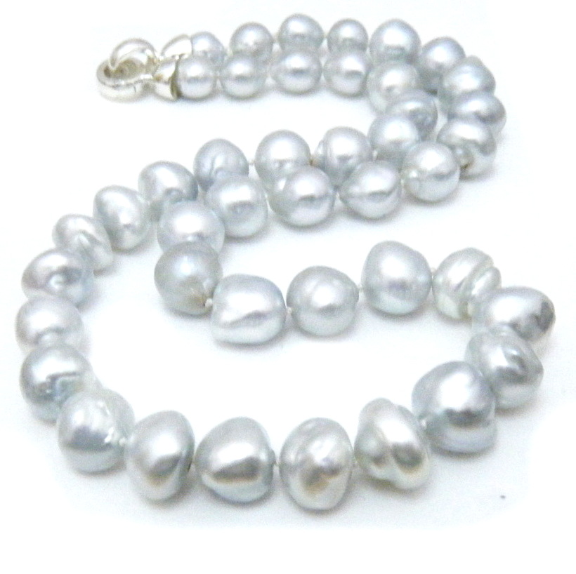 White 'Discus' South Sea Pearl Necklace